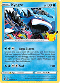 2021 Pokemon: Celebrations (CLB) - Kyogre (#003/025, Holo Rare) (Holofoil, Near Mint)