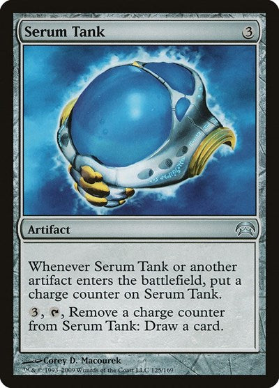 2009 Magic: The Gathering: Planechase (HOP) - Serum Tank (#125, Uncommon) (, Near Mint)