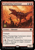 2026 Magic: The Gathering: Prerelease Cards (PRE) - Trumpeting Carnosaur (#171, Rare) (Foil, Lightly Played)