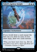 2024 Magic: The Gathering: Commander: Murders at Karlov Manor (MKC) - Teferis Ageless Insight (#119, Rare) (, Lightly Played)