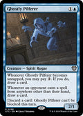 2024 Magic: The Gathering: Commander: Outlaws of Thunder Junction (OTC) - Ghostly Pilferer (#98, Rare) (, Lightly Played)