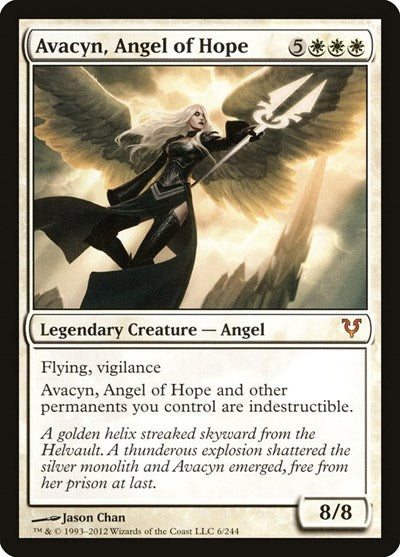 2012 Magic: The Gathering: Avacyn Restored (AVR) - Avacyn, Angel of Hope (#6, Mythic Rare) (, Lightly Played)