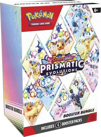2025 Pokemon: SV: Prismatic Evolutions (PRE) - Prismatic Evolutions Booster Bundle (,) (, Unopened)