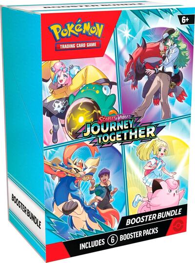 2025 Pokemon: SV09: Journey Together (JTG) - Journey Together Booster Bundle (#TG12,) (, Unopened)