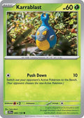 2025 Pokemon: SV09: Journey Together (JTG) - Karrablast (#009/159, Common) (Reverse Holofoil, Near Mint)
