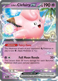 2025 Pokemon: SV09: Journey Together (JTG) - Lillie's Clefairy ex - 056/159 (#056/159, Double Rare) (Holofoil, Near Mint)