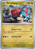 2025 Pokemon: SV09: Journey Together (JTG) - Druddigon (#115/159, Common) (Reverse Holofoil, Near Mint)