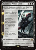 2025 Magic: The Gathering: FINAL FANTASY (FIN) - Summon: Primal Odin (#121, Rare) (, Lightly Played)