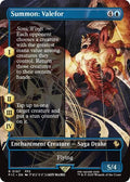 2025 Magic: The Gathering: Commander: FINAL FANTASY (FIC) - Summon Valefor Borderless (#197, Rare) (, Lightly Played)