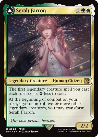2025 Magic: The Gathering: FINAL FANTASY (FIN) - Serah Farron (#240, Rare) (, Lightly Played)