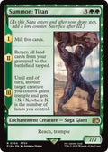 2025 Magic: The Gathering: FINAL FANTASY (FIN) - Summon: Titan (#204, Rare) (, Near Mint)