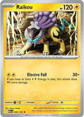 2025 Pokemon: ME01: Mega Evolution (MEG) - Raikou (#048/132, Rare) (Reverse Holofoil, Near Mint)