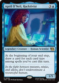 2026 Magic: The Gathering: Teenage Mutant Ninja Turtles (TMT) - April O'Neil, Hacktivist (#29, Rare) (, Lightly Played)