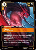2026 Riftbound: League of Legends Trading Card Game: Spiritforged (SFD) - Yone, Blademaster (#116/221, Rare) (Foil, Near Mint)