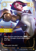 2026 Riftbound: League of Legends Trading Card Game: Spiritforged (SFD) - Fiora, Worthy (#180/221, Epic) (Foil, Near Mint)