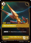 2026 Riftbound: League of Legends Trading Card Game: Spiritforged (SFD) - Sacred Shears (#172/221, Rare) (Foil, Near Mint)