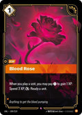 2026 Riftbound: League of Legends Trading Card Game: Unleashed (UNL) - Blood Rose (#109/219, Rare) (Foil, Near Mint)