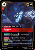 2026 Riftbound: League of Legends Trading Card Game: Unleashed (UNL) - Rengar, Unseen (#024/219, Rare) (Foil, Near Mint)