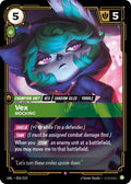 2026 Riftbound: League of Legends Trading Card Game: Unleashed (UNL) - Vex, Mocking (#055/219, Rare) (Foil, Near Mint)