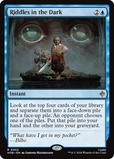 2026 Magic: The Gathering: The Hobbit (HOB) - Riddles in the Dark (#53, Rare) (, Lightly Played)