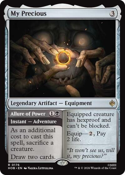 2026 Magic: The Gathering: The Hobbit (HOB) - My Precious (#176, Rare) (, Lightly Played)