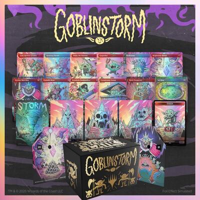 2026 Magic: The Gathering: Secret Lair Drop Series (SLD) - Secret Lair Commander Deck: Goblin Storm (,) (, Unopened)