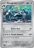 2026 Pokemon: ME04: Chaos Rising (CRI) - Metagross (#061/086, Uncommon) (Reverse Holofoil, Near Mint)
