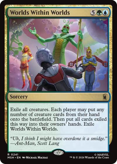 2026 Magic: The Gathering: Marvel Super Heroes (MSH) - Worlds Within Worlds (#241, Rare) (, Lightly Played)