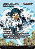 2025 Magic: The Gathering: Marvel Universe Eternal-Legal (MAR) - Monica, the Marvel - Aurelia, the Warleader (Borderless) (#86, Mythic Rare) (, Lightly Played)