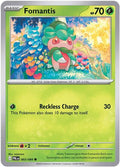 2026 Pokemon: ME05: Pitch Black (PBL) - Fomantis - 003/084 (#003/084, Common) (Reverse Holofoil, Near Mint)