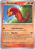 2026 Pokemon: ME05: Pitch Black (PBL) - Sizzlipede (#009/084, Common) (Reverse Holofoil, Near Mint)