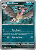 2026 Pokemon: ME05: Pitch Black (PBL) - Mandibuzz (#050/084, Common) (Reverse Holofoil, Near Mint)