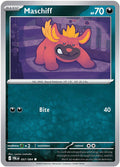 2026 Pokemon: ME05: Pitch Black (PBL) - Maschiff (#057/084, Common) (Reverse Holofoil, Near Mint)