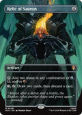 2026 Magic: The Gathering: The Hobbit: Eternal-Legal (HOC) - Relic of Sauron (Borderless) (#46, Mythic Rare) (, Lightly Played)