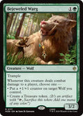 2026 Magic: The Gathering: The Hobbit (HOB) - Bejeweled Warg (#117, Rare) (, Lightly Played)
