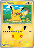2026 Pokemon: ME: 30th Celebration (30C) - Pikachu - 050/128 (#050/128, Pikachu Rare) (Holofoil, Near Mint)