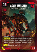 2026 Cyberpunk TCG: Welcome to Night City - Beta () - Adam Smasher Ender of Legends Epic (#B001, E) (Foil, Near Mint)