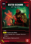 2026 Cyberpunk TCG: Welcome to Night City - Beta () - Dexter DeShawn Off the Grid Rare (#B002, Rare) (Foil, Near Mint)