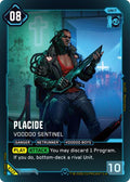 2026 Cyberpunk TCG: Welcome to Night City - Beta () - Placide Voodoo Sentinel (#B123, Rare) (Foil, Near Mint)