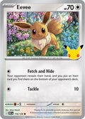 2026 Pokemon: ME: 30th Celebration (30C) - Eevee - 116/128 (#116/128, Common) (Holofoil, Near Mint)