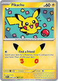 2026 Pokemon: ME: 30th Celebration (30C) - Pikachu 029 128 (#029/128, Pikachu Rare) (Holofoil, Near Mint)