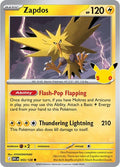 2026 Pokemon: ME: 30th Celebration (30C) - Zapdos 055 128 (#055/128, Common) (Holofoil, Near Mint)