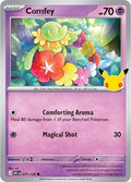 2026 Pokemon: ME: 30th Celebration (30C) - Comfey (#077/128, Common) (Holofoil, Near Mint)