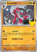 2026 Pokemon: ME: 30th Celebration (30C) - Lycanroc - 085/128 (#085/128, Common) (Holofoil, Near Mint)