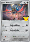 2026 Pokemon: ME: 30th Celebration (30C) - Zacian (#106/128, Rare) (Holofoil, Near Mint)