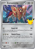 2026 Pokemon: ME: 30th Celebration (30C) - Zamazenta (#107/128, Rare) (Holofoil, Near Mint)