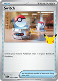 2026 Pokemon: ME: 30th Celebration (30C) - Switch (#127/128, Common) (Holofoil, Near Mint)