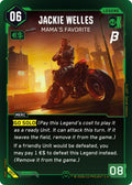 2026 Cyberpunk TCG: Pre-Release Beta (PRR) - Jackie Welles - Mama's Favorite (#007, Rare) (Foil, Near Mint)